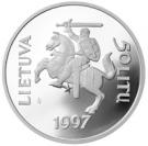 50 Litų (450th Anniversary of the first Lithuanian book)