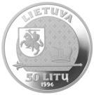 50 Litų (Gediminas, the Grand Duke of Lithuania)