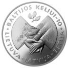 50 Litų (10th Anniversary of the Baltic Way)
