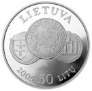 50 Litų (150th anniversary of the National Museum of Lithuania)
