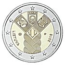 2 Euro (100th Anniversary of the Baltic States)