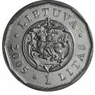 1 Litas (Re-building of Royal Palace)