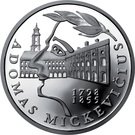 50 Litų (200th birth Anniversary of Adam Mickiewicz (Adomas Mickevičius))