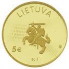 5 Euro (Lithuanian Science Physics)