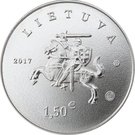 1½ Euro (Lithuanian Hound and Žemaitukas)