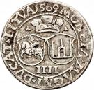 4 Groats - Zygmunt II August (Lithuania)