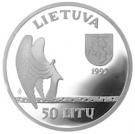 50 Litų (120th birth Anniversary of Mikalojus Konstantinas Čiurlionis)