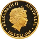 100 Dollars - Elizabeth II ("The Australian Nugget" Gold Bullion Coinage)
