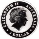 1 Dollar - Elizabeth II (The Australian Stock Horse - Silver Bullion Coinage)