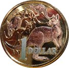 1 Dollar - Elizabeth II (30 Years Mob of Roos)