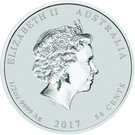 50 Cents - Elizabeth II (Year of the Rooster)