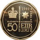 50 Cents - Elizabeth II (Golden Jubilee)