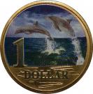 1 Dollar - Elizabeth II (Bottlenose Dolphin)