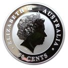 50 Cents - Elizabeth II ("Koala" Silver Bullion Coinage)