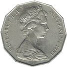 50 Cents - Elizabeth II (2nd portrait; Dodecagonal type)