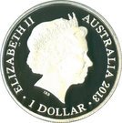 1 Dollar - Elizabeth II (20th Anniversary Kangaroo Series)