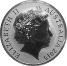 1 Dollar - Elizabeth II (Saltwater Crocodile, Argo Junior)