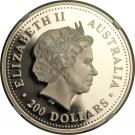 200 Dollars - Elizabeth II ("Koala" Platinum Bullion Coinage)