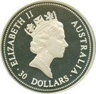 30 Dollars - Elizabeth II (Australian Kookaburra)