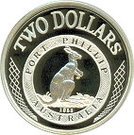 2 Dollars - Elizabeth II (Port Phillip Patterns)