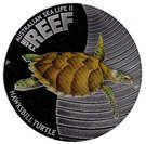 50 Cents - Elizabeth II (Hawksbill Turtle)