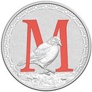 1 Dollar - Elizabeth II (Letter M)