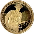 1 Dollar - Elizabeth II (90th Anniversary ANZAC)