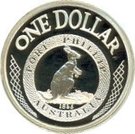1 Dollar - Elizabeth II (Port Phillip Patterns)