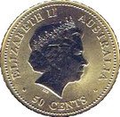 50 Cents - Elizabeth II (Dame Edna Everage)