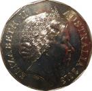 50 Cents - Elizabeth II (50th Anniversary of Surfing Australia)