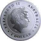 1 Dollar - Elizabeth II (Australian Saltwater Crocodile)