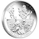 1 Dollar - Elizabeth II (75th Anniversary of WWII - The Rats of Tobruk)