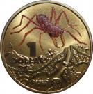 1 Dollar - Elizabeth II (Bright Bug Series - Red Bull Ant)