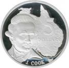 5 Dollars - Elizabeth II (James Cook)