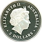 2 Dollars - Elizabeth II (Australian Kookaburra)