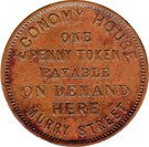 1 Penny (Joseph Moir - Hobart, Tasmania)