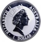 1 Dollar - Elizabeth II (Australian Kookaburra)