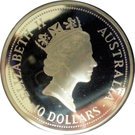 10 Dollars - Elizabeth II (Australian Kookaburra)