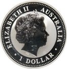 1 Dollar - Elizabeth II (Australian Kookaburra)