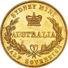 ½ Sovereign - Victoria (Pattern)