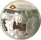 2 Dollars - Elizabeth II (Australian Peacekeepers - Army)