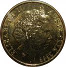 1 Dollar - Elizabeth II (4th portrait; Inspirational Australians-Steve Irwin)