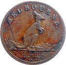 ½ Penny (W.J. Taylor - Melbourne, Victoria)