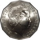 50 Cents - Elizabeth II (Sir Jack Brabham)