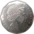 50 Cents - Elizabeth II (Western Australia)