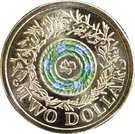 2 Dollars - Elizabeth II (Remembrance Day)