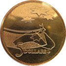 5 Dollars - Elizabeth II (International Year of Space)