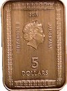 5 Dollars - Elizabeth II (Magna Carta)
