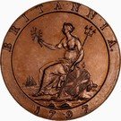 2 Pence - George III (1800 Proclamation coin - British Penny)