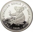 200 Dollars - Elizabeth II ("Koala" Platinum Bullion Coinage)